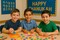 Chanukah Foam Shapes 500/Pk – Menorah, Dreidel & Candle Kids Craft Cutouts